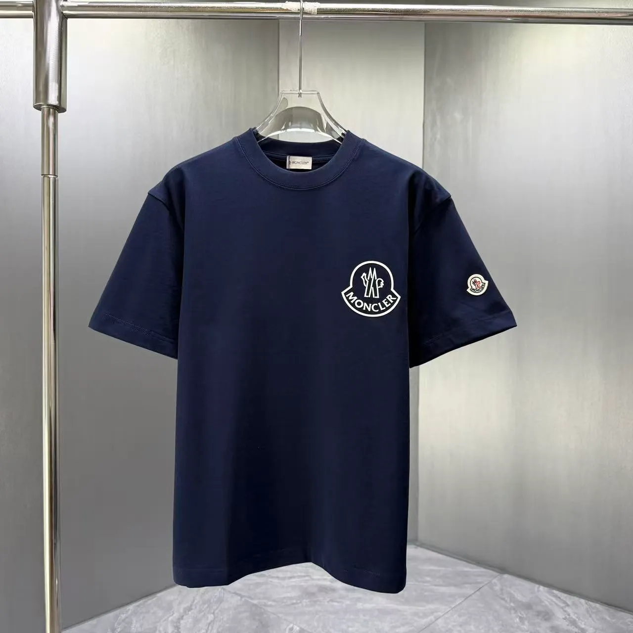 MONCL* * 2026 New Arrival T logo ：Black White Dark Blue Sizes：S M L XL XXL
